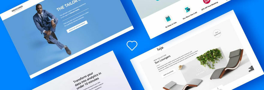 landing page